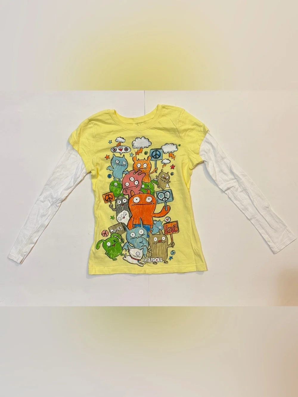 Lot of 4 Justice Long Sleeve Tops Girls Size 10